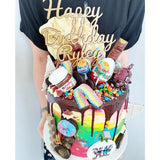 Happy Birthday "Name" Cake Topper.