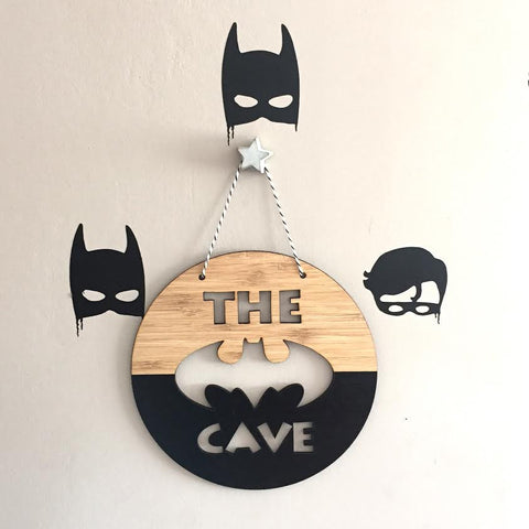 The Bat Cave Wall Hanging