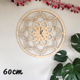 Lace Mandala Clock