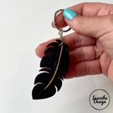 Feather Key Ring