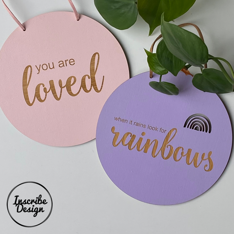 You are loved Wall Hanging