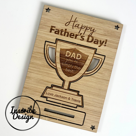 Father's Day Pop Up Card
