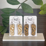 Native Bird Jandal Earrings