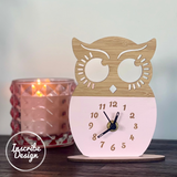 Miss Owl Clock