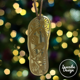 Native Bird Jandal Christmas Decoration