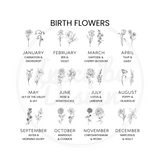 Birth Flower Arch