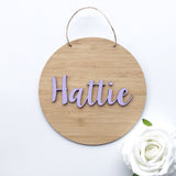 3D Name Wall Hanging