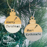 Meri Kirihimete & Merry Christmas Decorations