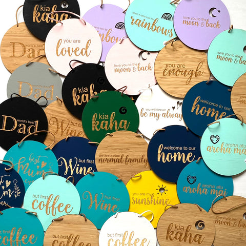 Sale Quote Wall Hangings (Collection One)