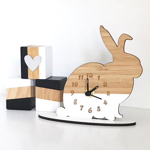 Bunny Clock - Sale