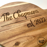 Custom Engraved Established Chopping Board