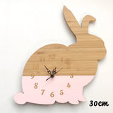 Bunny Clock Wall Clock