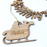 Custom Engraved Christmas Decorations
