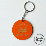 Happy Campers Key Ring